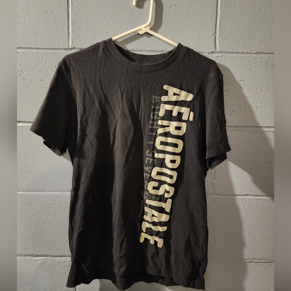 Aeropostale Black Graphic T-Shirt